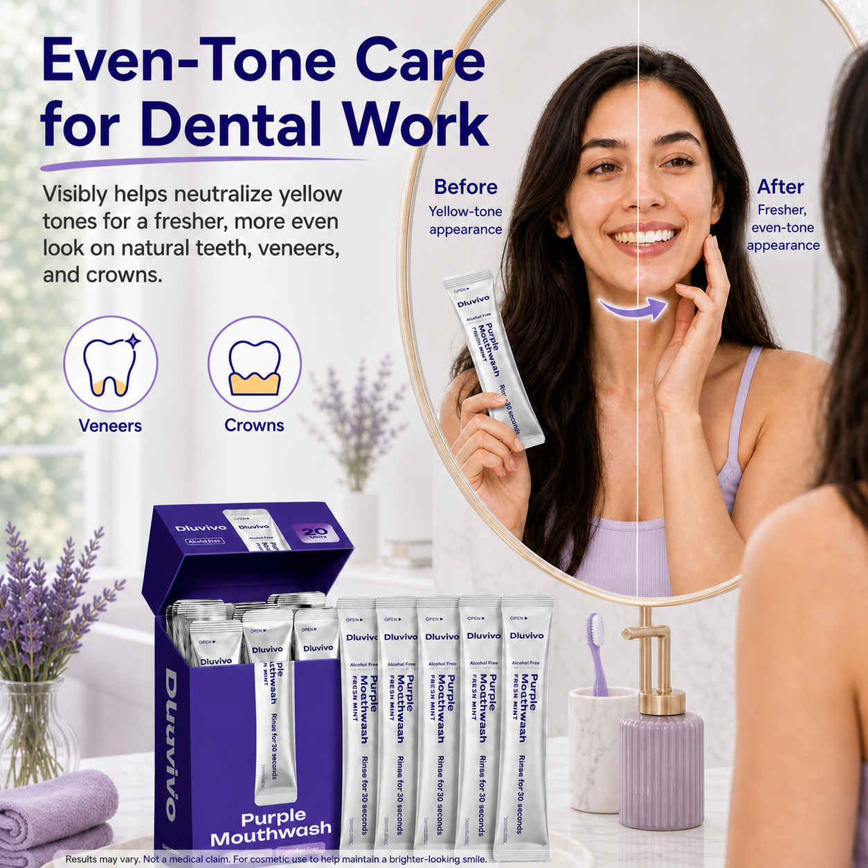 DR.DENT even-tone care for dental work material
