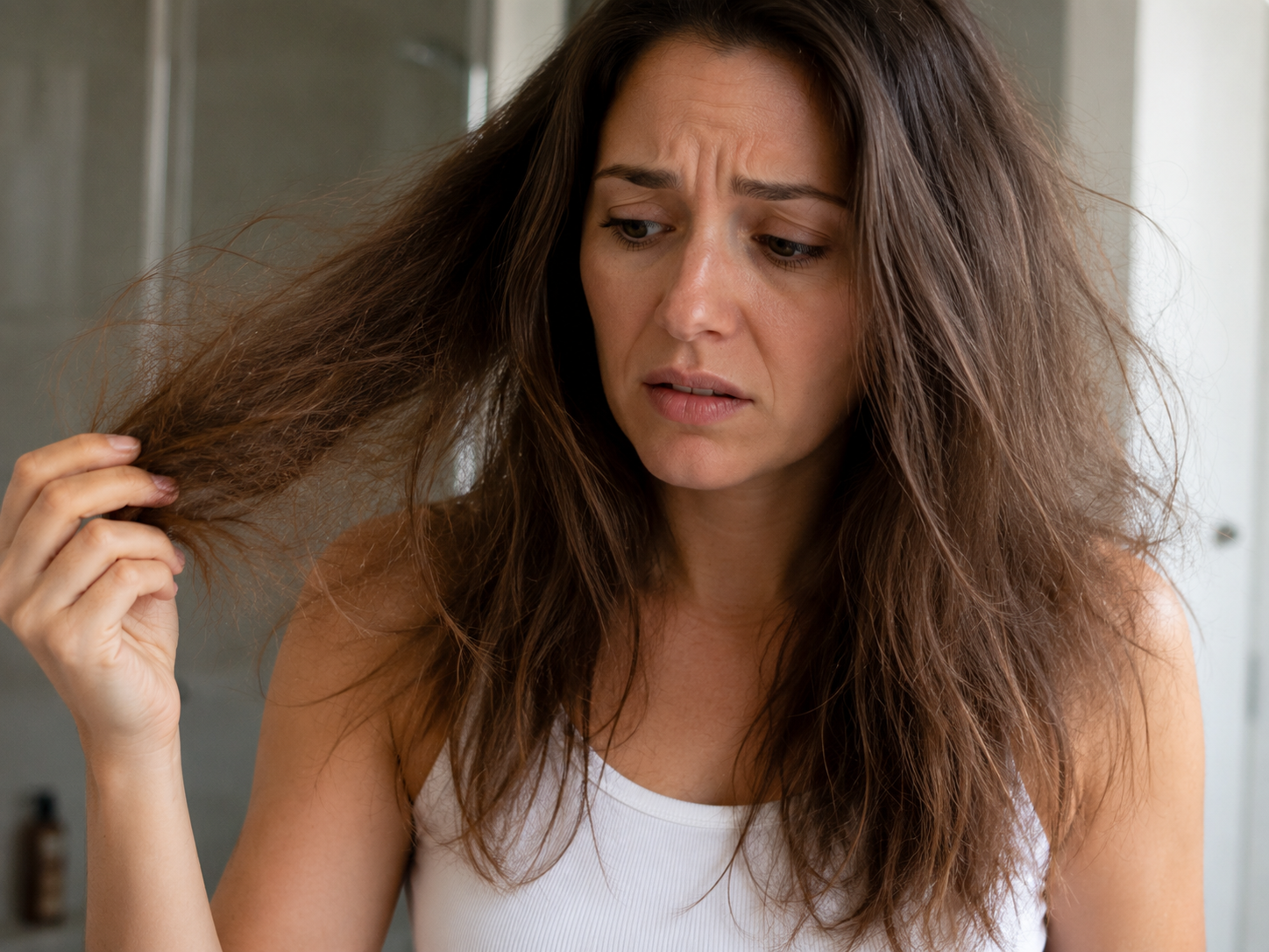 Dry scalp hair concern