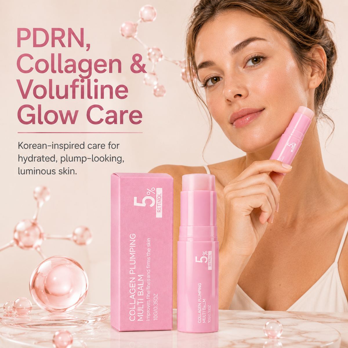 PDRN collagen multi balm routine