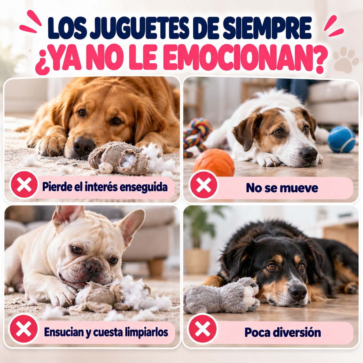 Comparación con los juguetes de siempre