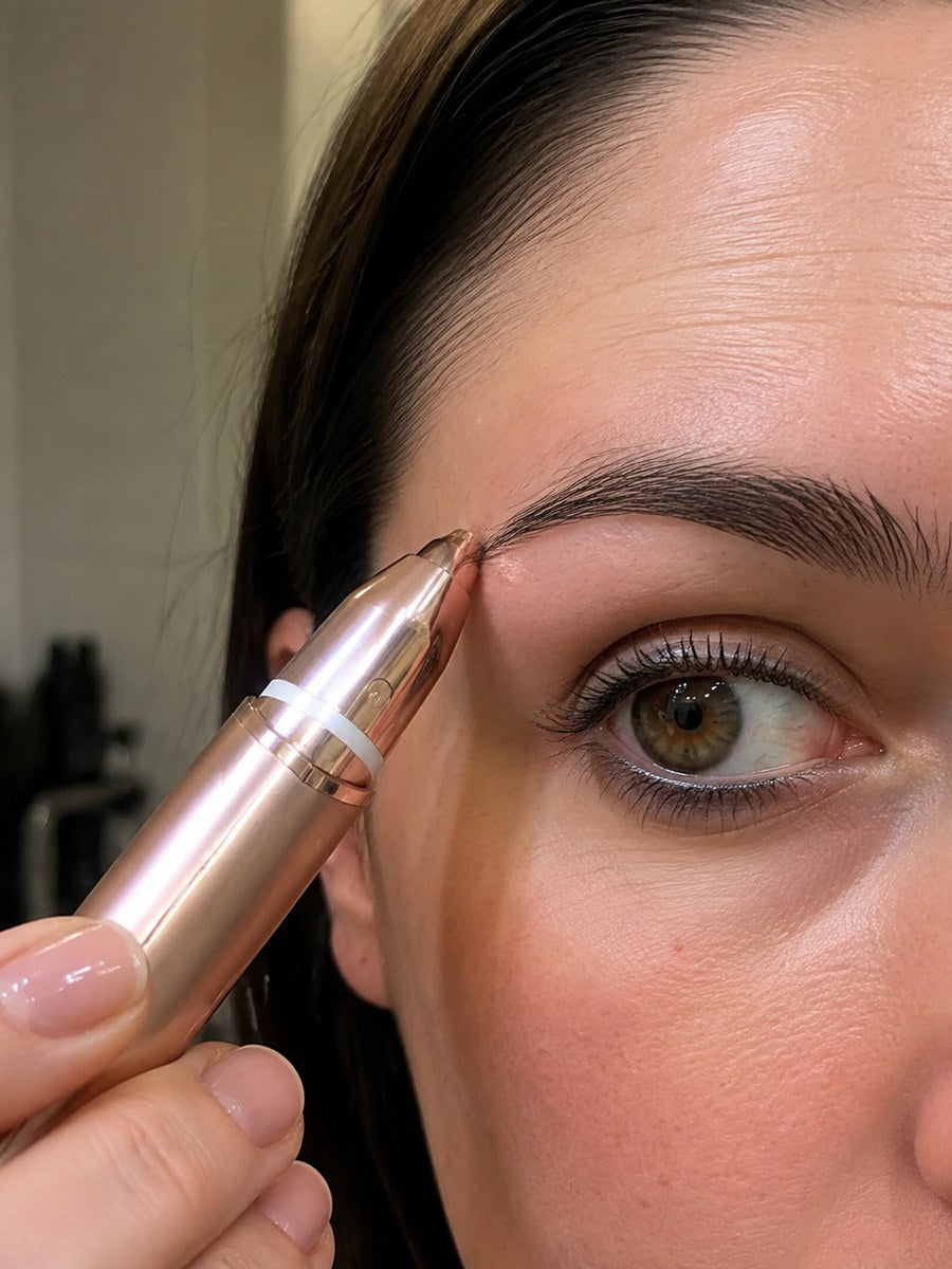 Dluvivo precision head trimming the brow tail