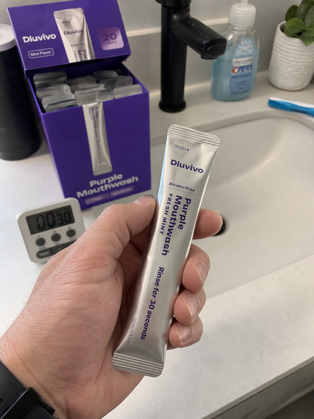 DR.DENT single sachet 30-second sink buyer review image