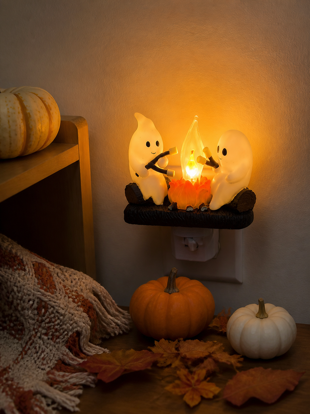 Customer photo of fall decor glow