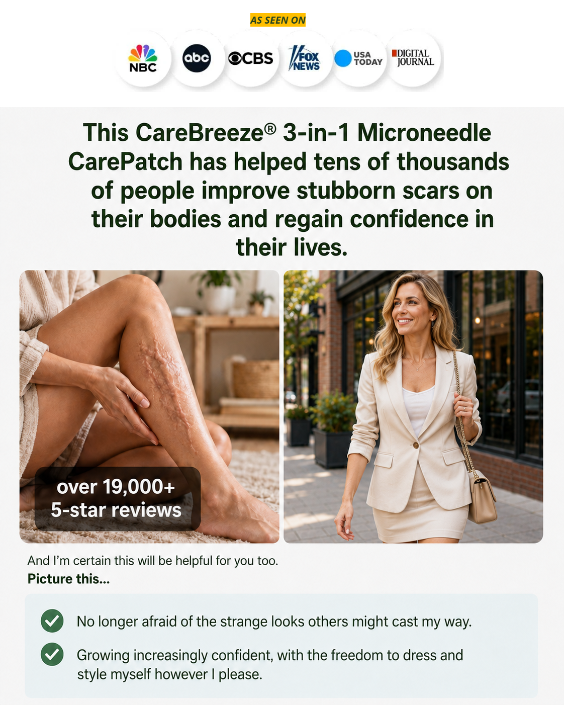 CareBreeze customer confidence and media feature proof