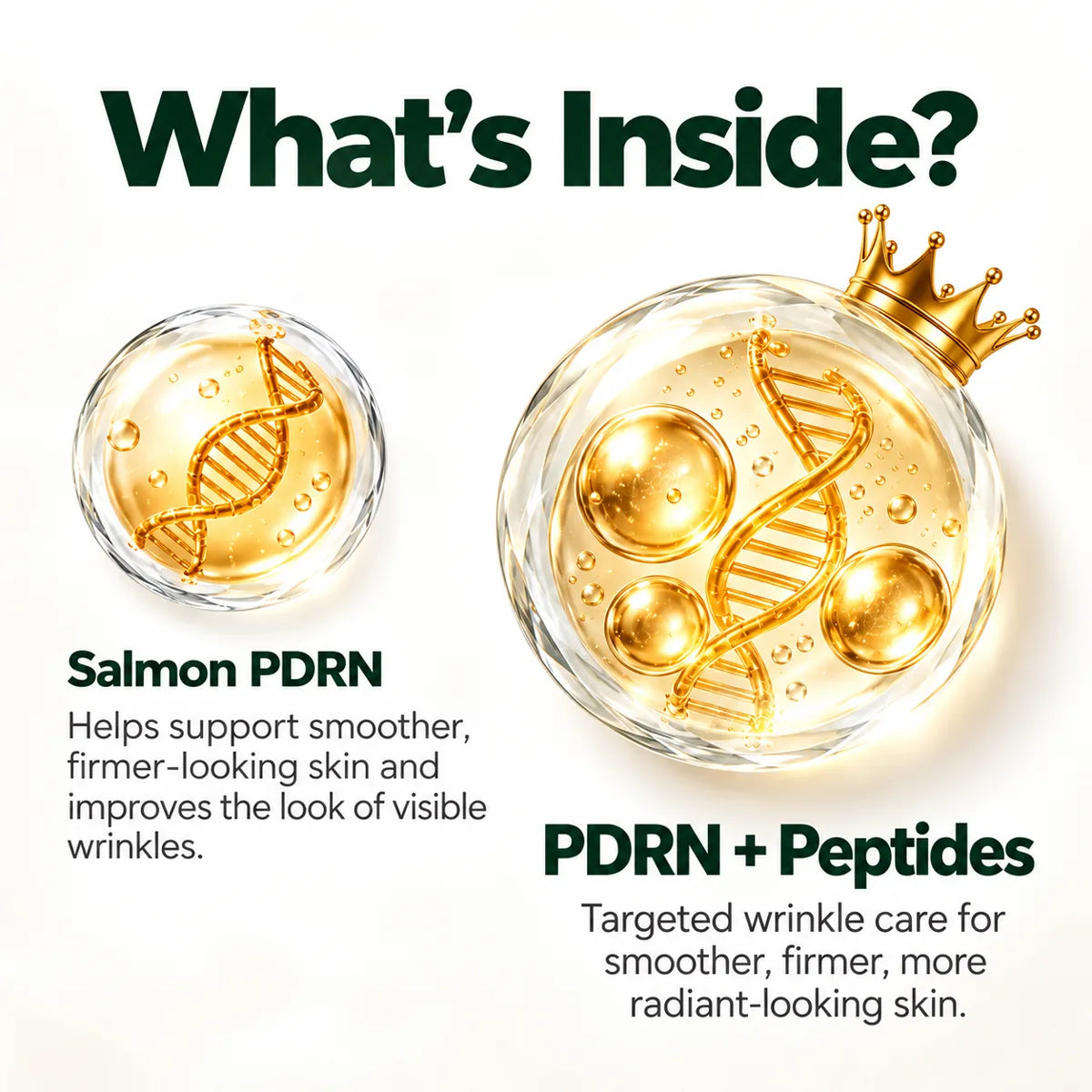 Craftenlo PDRN peptides luxury ingredient breakdown