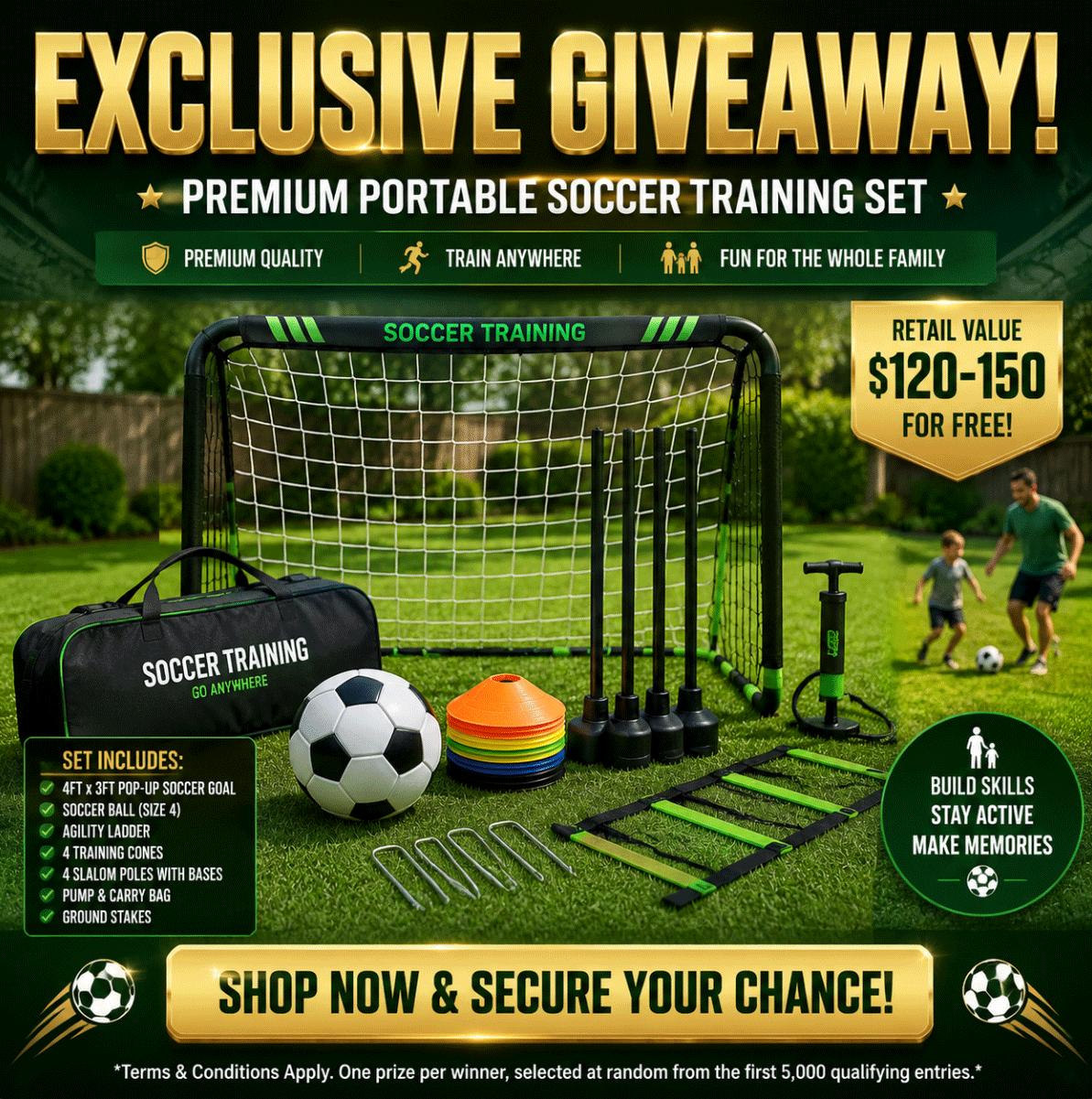Magnetic Soccer giveaway bonus image