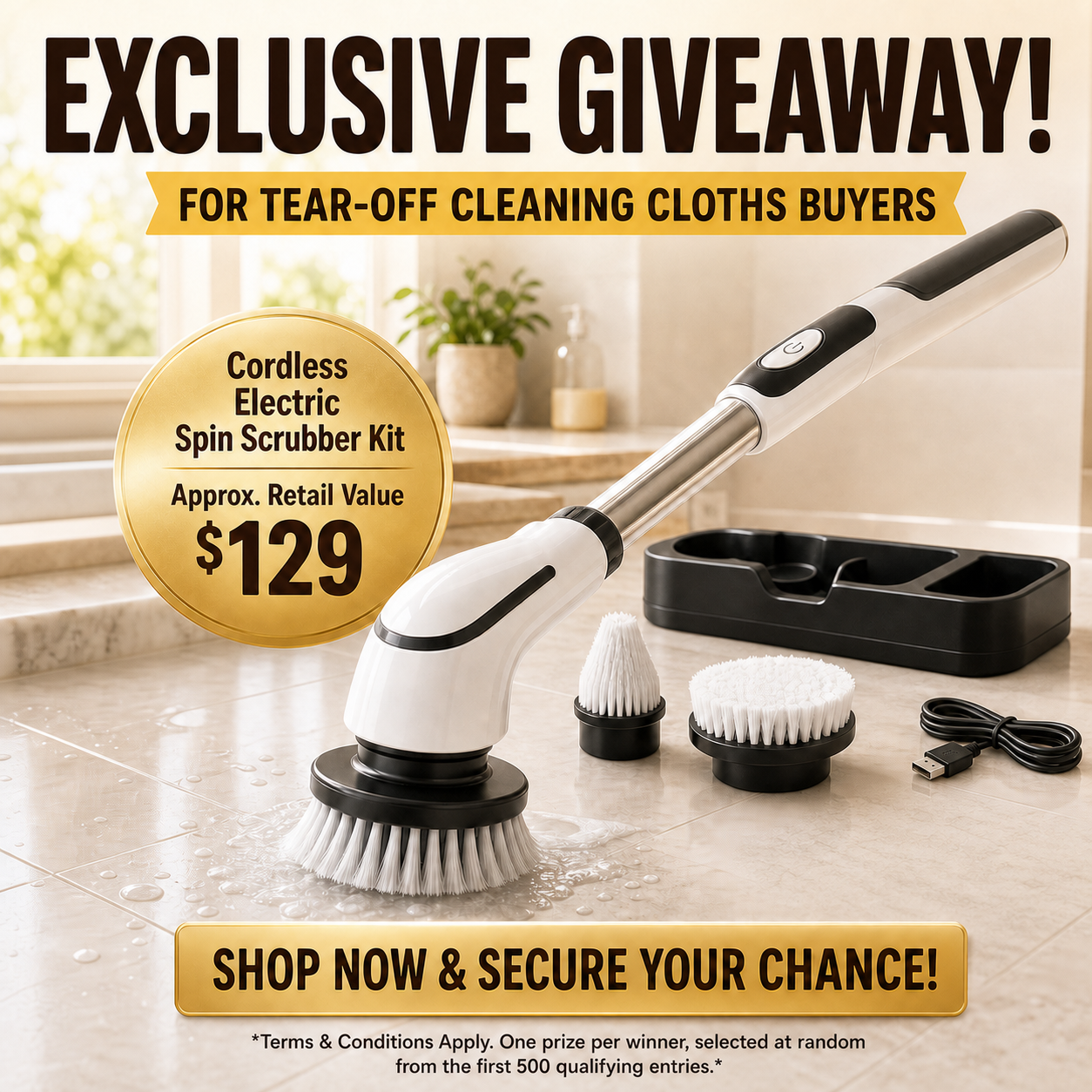 Exclusive giveaway