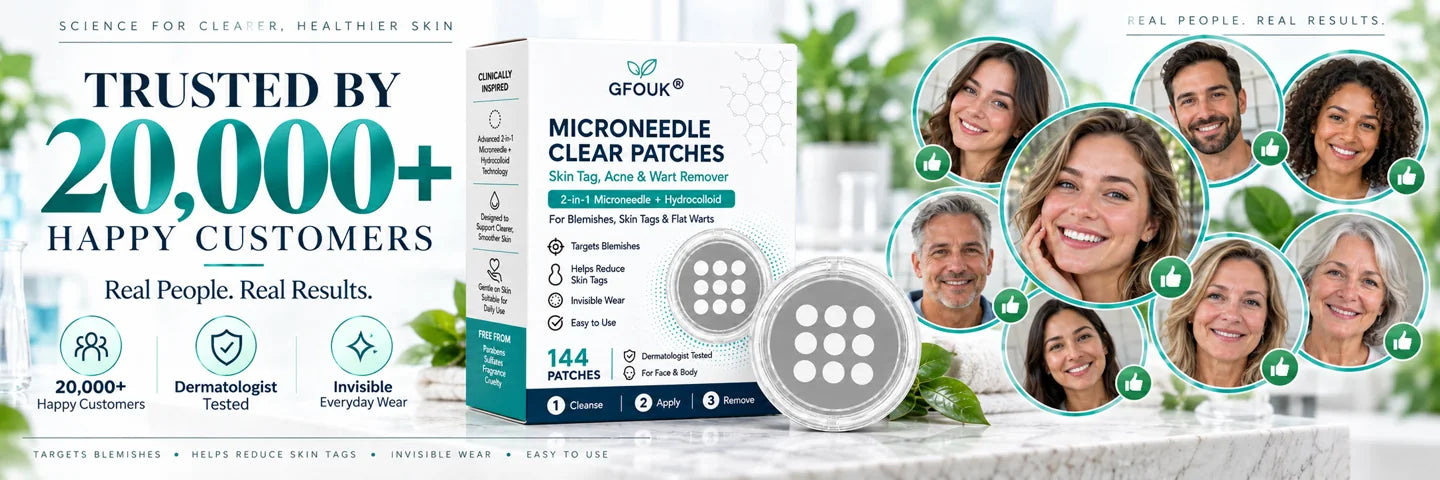 Microneedle clear patches trusted by customers