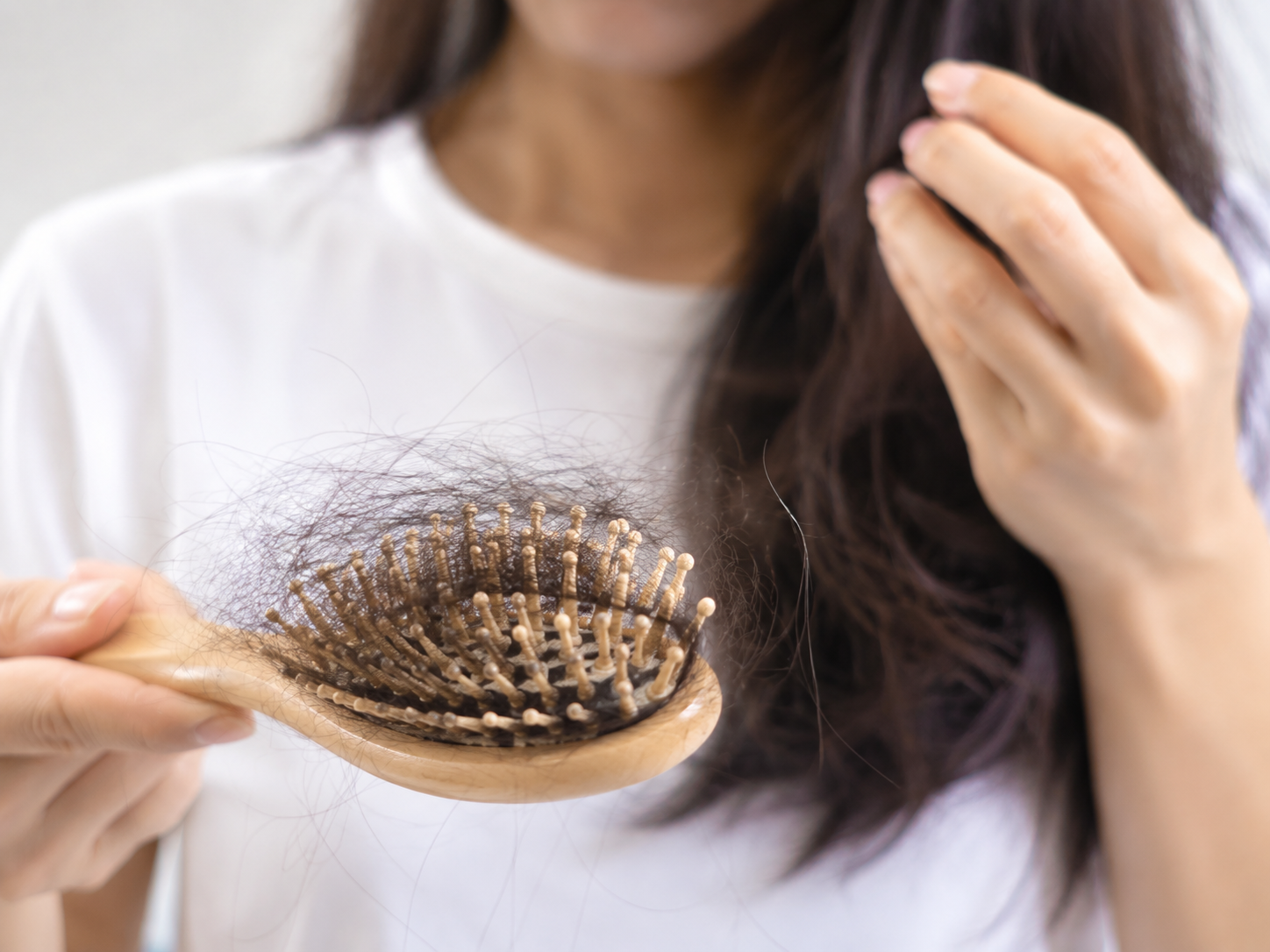 More shedding hair concern