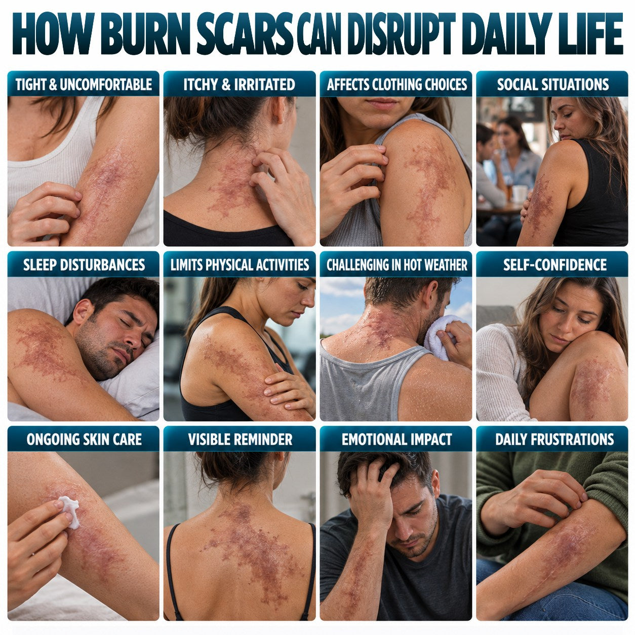 TRILUMIA burn scar care