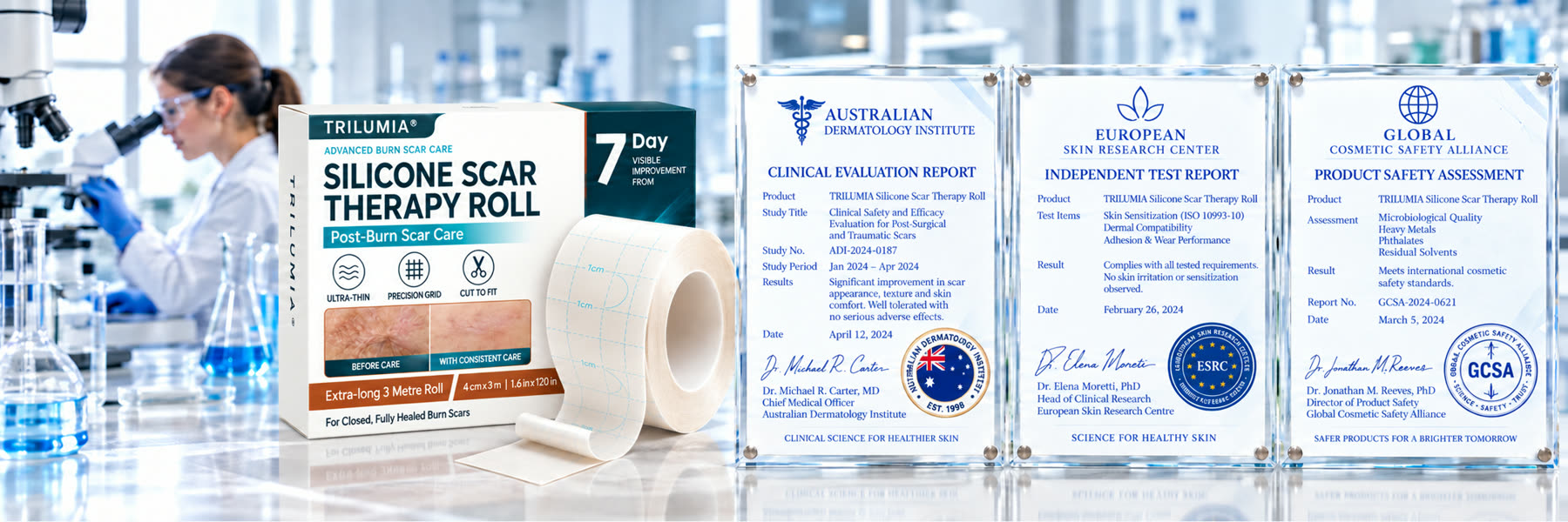 TRILUMIA® presentation with Australian, European and global assessment reports