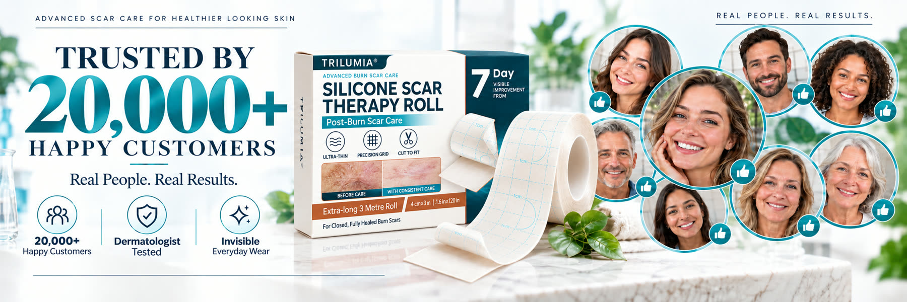 TRILUMIA® trusted by more than 20,000 customers promotional banner