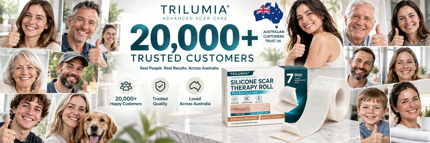 TRILUMIA® trusted by more than 20,000 customers across Australia promotional banner