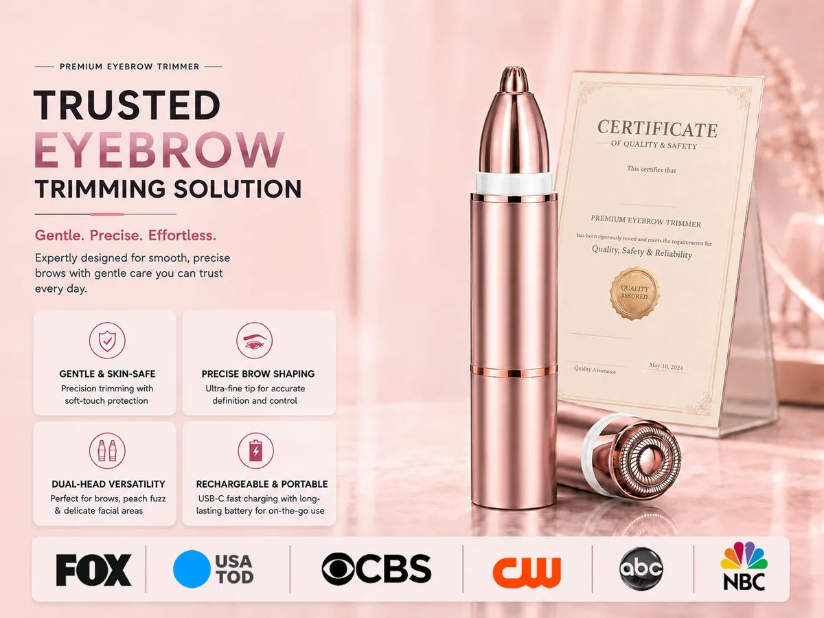 Trusted eyebrow trimming solution product trust visual
